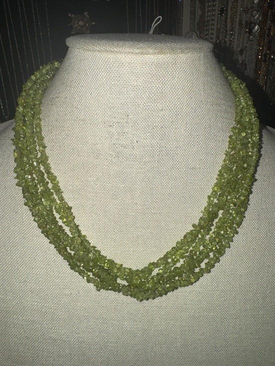 Silpada Jewelry - Silpada Multi-Strand Peridot Gemstone Necklace